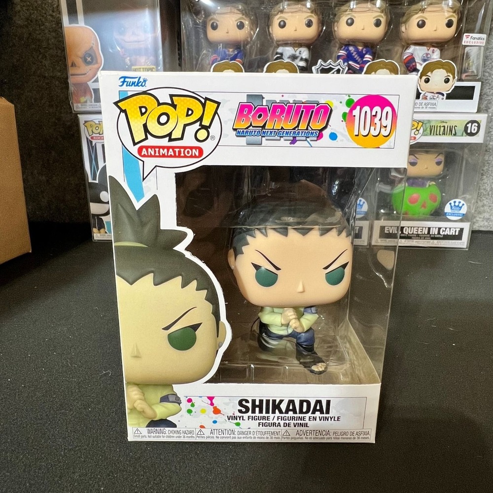 Funko Pop Shikadai 1039 Boruto Naruto Next Generations Animation Vinyl Figure